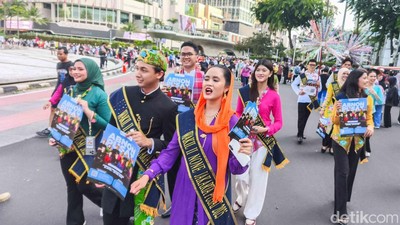 CFD Jadi Ajang Edukasi Pendaftaran Abang None Jakpus