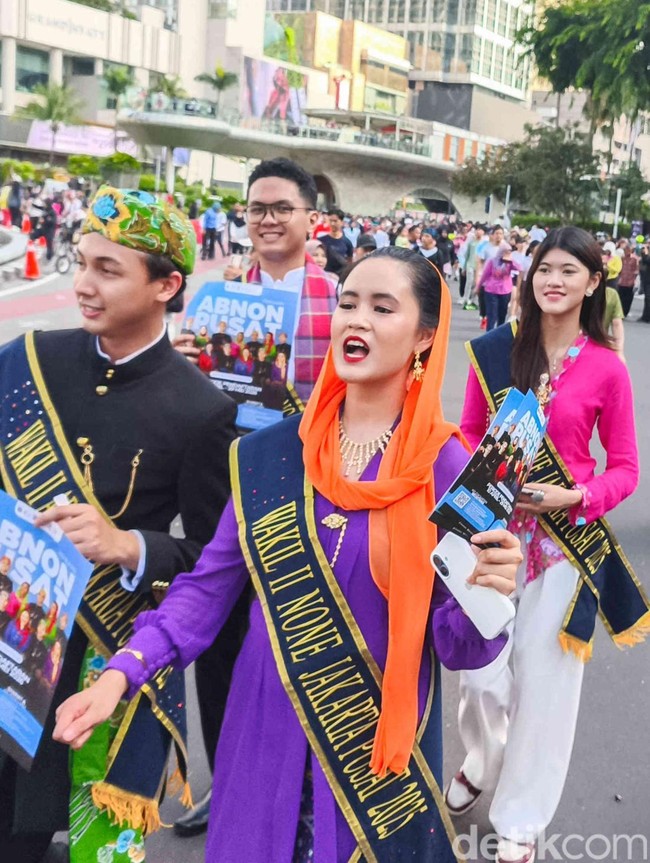 CFD Jadi Ajang Edukasi Pendaftaran Abang None Jakpus