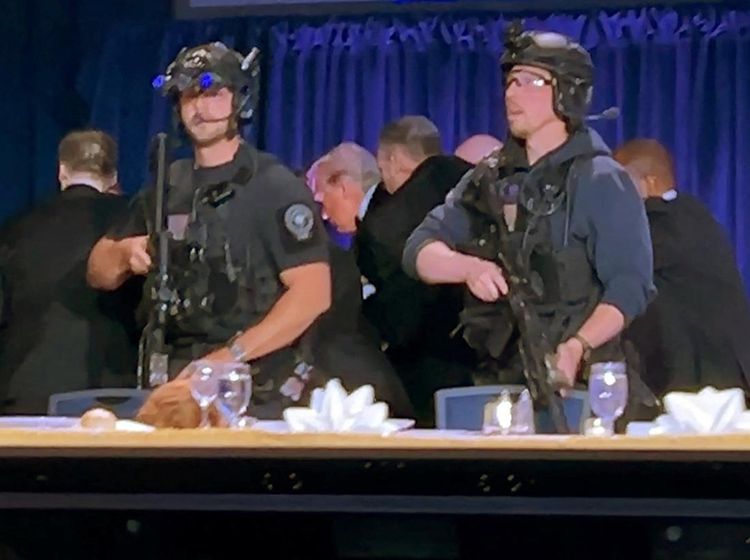 Detik-Detik Mencekam, Trump Dievakuasi Usai Pria Bersenjata Lepas Tembakan