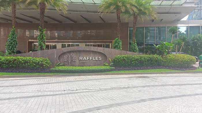 Suasana di tempat akad nikah El Rumi dengan Syifa Hadju