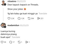 Jokes Bapak-bapak ala Warga Threads, Terpantau Milenial Mulai Ikutan