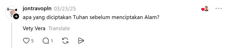 Di Threads, ada kanal jokesbapackbapack. Kalau kamu cari, di sana ada banyak tebak-tebakan garing yang bikin nyengir. Terpantau milenial sudah ikutan.