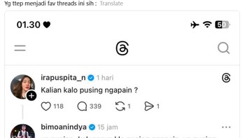 Kalau pusing ya pusing. Foto: irapuspita_n via Threads 