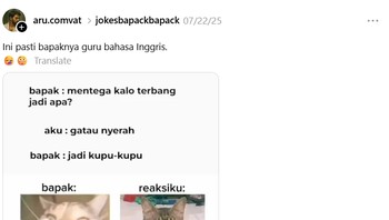 Butterfly. Mentega terbang. Foto: aru.comvat via Threads 