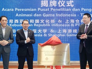 Pusat Penelitian-Pengembangan Animasi dan Game RI Diresmikan di China