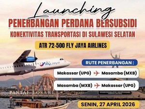 Spesial HUT ke-27 Luwu Utara: Penerbangan Makassar-Masamba Kini Bersubsidi