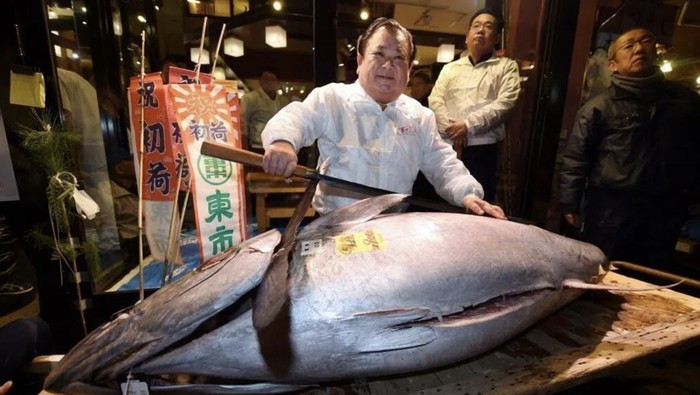 Pecahkan Rekor Dunia! Tuna 243 Kg Ini Terjual Seharga Rp55 Miliar