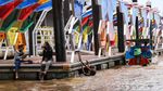 Potret Kehidupan di Sungai Musi, Ikon Hidup Kota Palembang