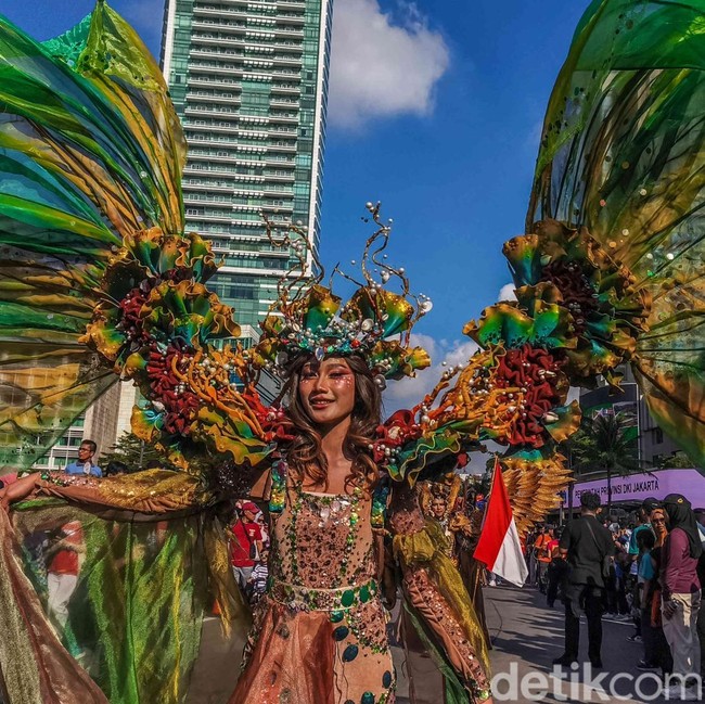 Ratusan Peserta Ramaikan Parade Inspirasi Diri di CFD Jakarta