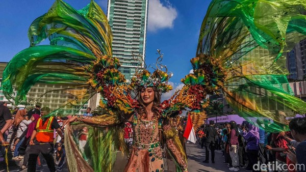 Ratusan Peserta Ramaikan Parade Inspirasi Diri di CFD Jakarta