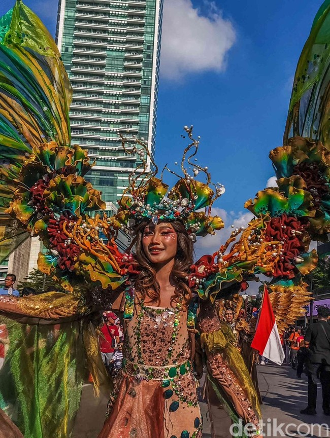 Ratusan Peserta Ramaikan Parade Inspirasi Diri di CFD Jakarta