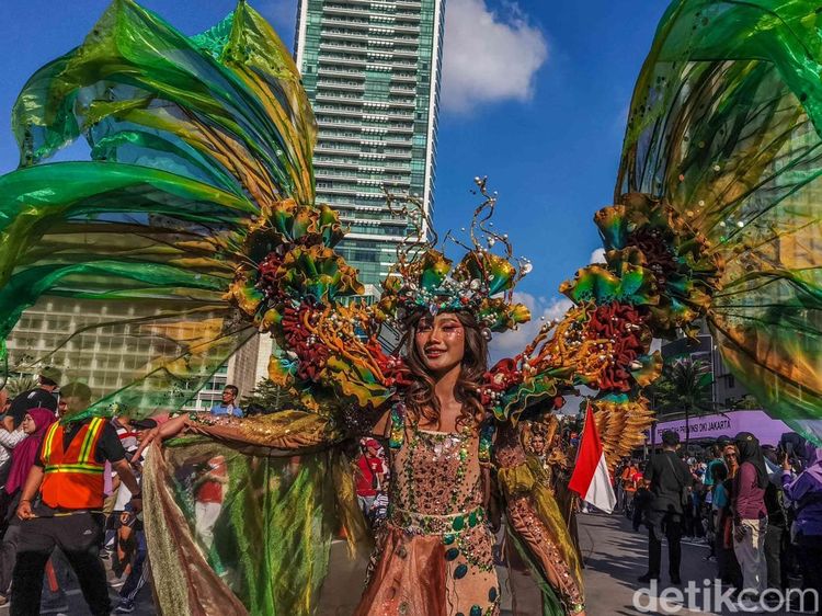 Ratusan Peserta Ramaikan Parade Inspirasi Diri di CFD Jakarta