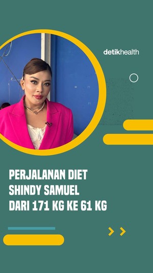 Video: Transformasi Shindy Samuel, Sukses Pangkas BB dari 171 Kg ke 61 Kg