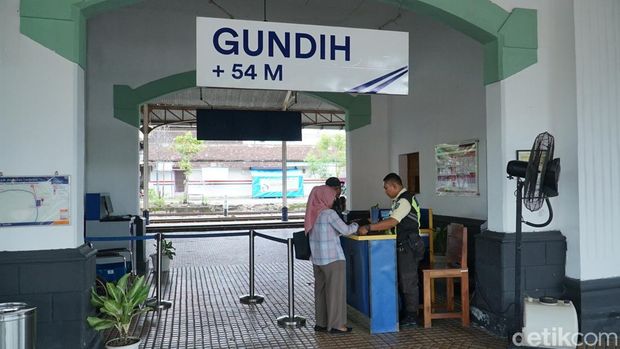 Stasiun Gundih di Grobogan, Jateng Stasiun Gundih di Grobogan, Jateng