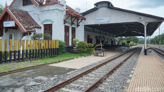 Stasiun Gundih di Grobogan, Jateng Stasiun Gundih di Grobogan, Jateng