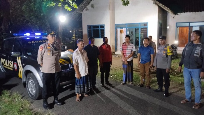 Suasana rumah duka korban pembakaran suami di Banyuwangi