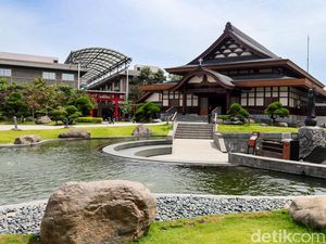 Nuansa Jepang yang Tenang, Taman Doa PIK2 Jadi Ruang Refleksi Umat