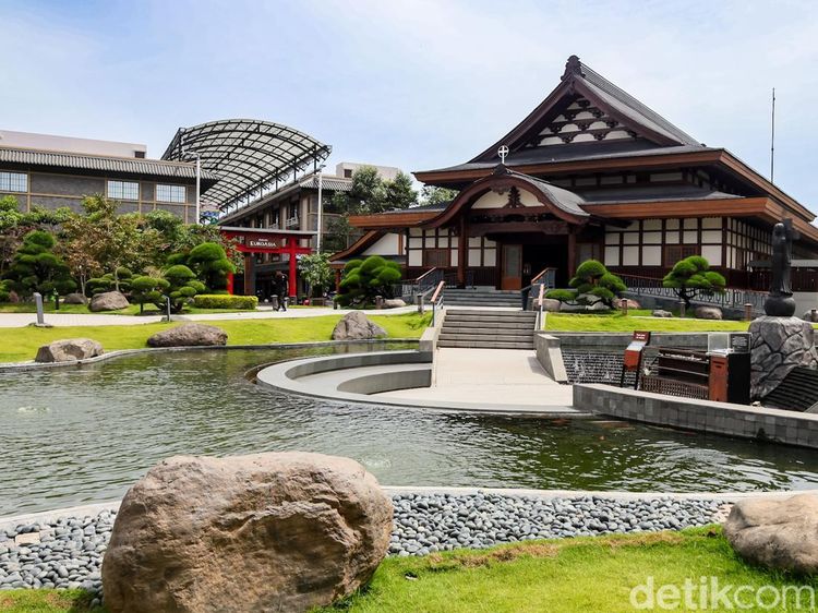Nuansa Jepang yang Tenang, Taman Doa PIK2 Jadi Ruang Refleksi Umat