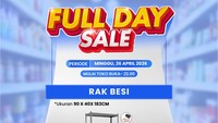 Rak Besi Banting Harga di Transmart Full Day Sale, Jadi Semurah Ini