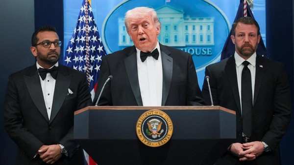 Usai Insiden Penembakan, Donald Trump Buka Suara di Gedung Putih