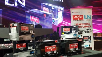 Aspira Luncurkan Aki LN Series, Plug & Play-Maintenance Free