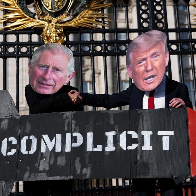 Aksi Protes di London Tolak Pemboman Iran