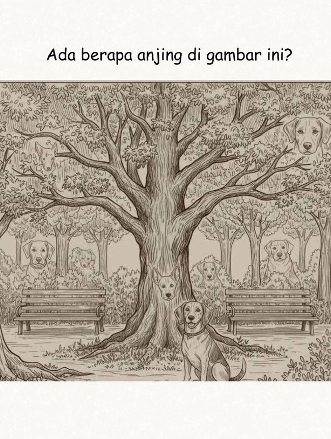 Ketajaman Mata Dibutuhkan, Bisakah Temukan Hewan yang Tersembunyi di Gambar Ini?