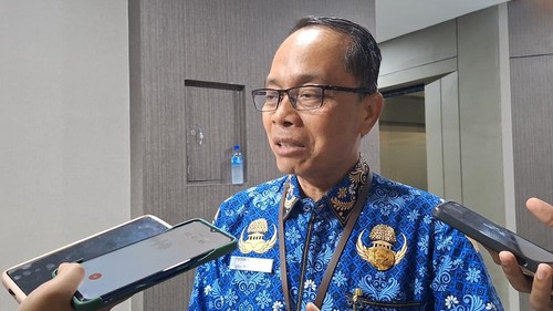 Asisten I Setda Kota Mataram, Lalu Martawang, Senin (27/4/2026). (Nathea Citra/detikBali)