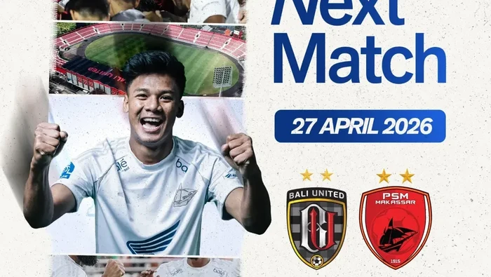 Bali United Vs PSM Makssar dalam laga Super League di Stadion Kapten I Wayan Dipta.