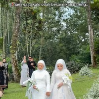 Viral! Kakak Beradik Wujudkan Janji Masa Kecil dengan Menikah Hari yang Sama