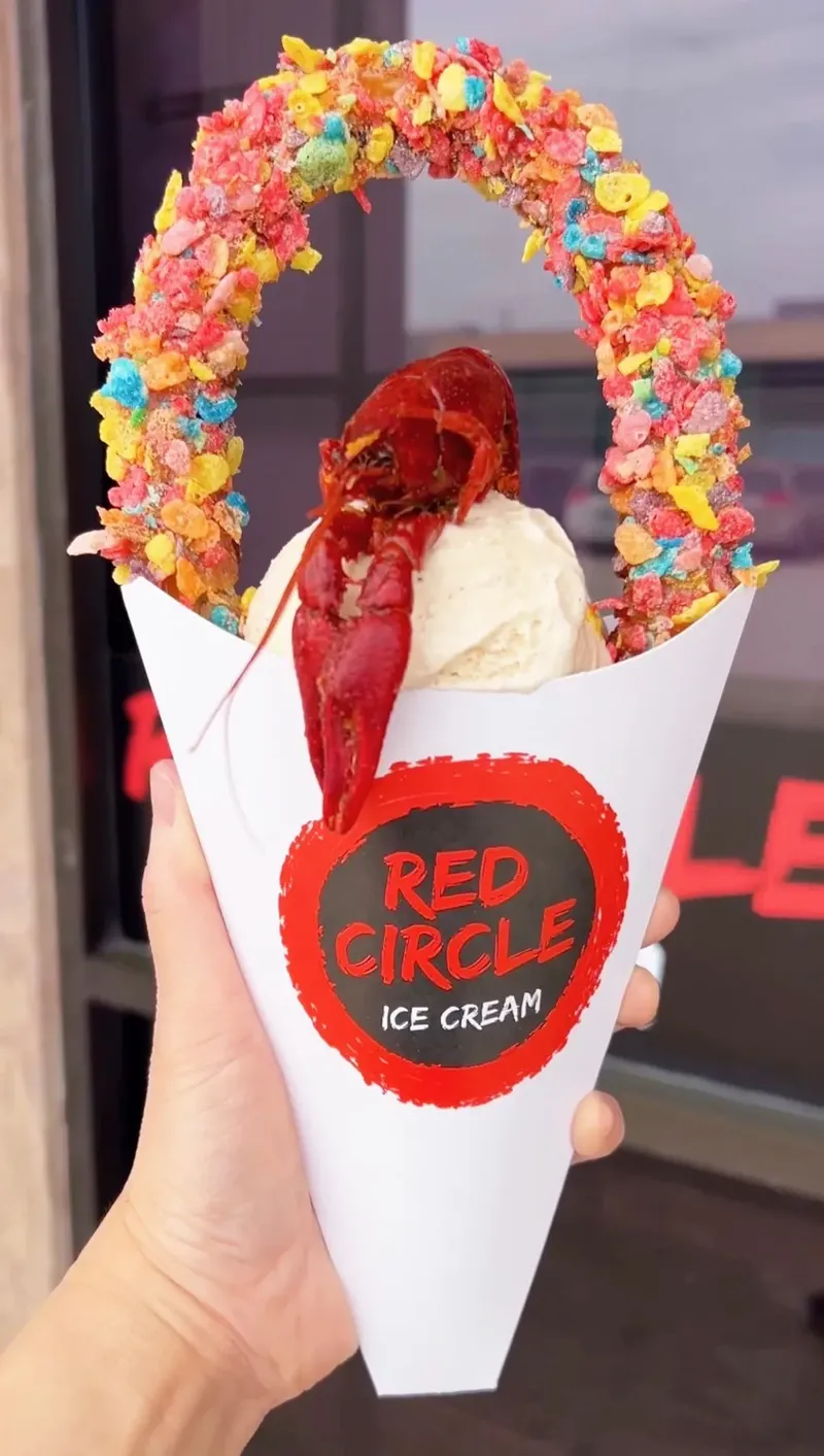 Es krim topping lobster air tawar Es krim topping lobster air tawar