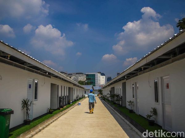 Huntara Senen Hampir Rampung, Siap Tampung Warga Relokasi