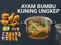 Resep Bumbu dan Cara Bikin Ayam Ungkep Frozen Food