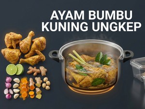 Resep Bumbu dan Cara Bikin Ayam Ungkep Frozen Food