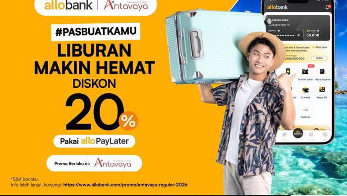 Liburan hemat AlloPaylater