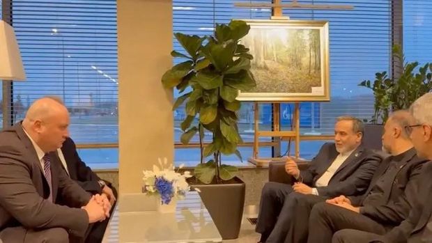 Menlu Iran Abbas Araghchi saat di Saint Petersburg, Rusia Menlu Iran Abbas Araghchi saat di Saint Petersburg, Rusia