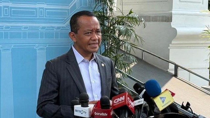 Menteri ESDM Bahlil Lahadalia (Eva/detikcom)