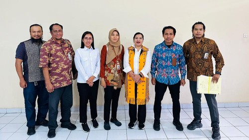 Ombudsman RI NTB melaporkan maladministrasi MBG ke KPPG Denpasar Wilayah Bali Nusra, Senin (27/4/2026). (Dok. Ombudsman NTB)