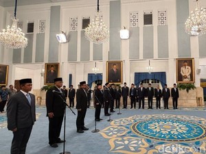 Reshuffle! Prabowo Lantik Menteri LH dan Sejumlah Pejabat, Ini Daftarnya