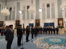Reshuffle Kabinet, Ini 6 Pejabat yang Dilantik Presiden Prabowo Hari Ini
