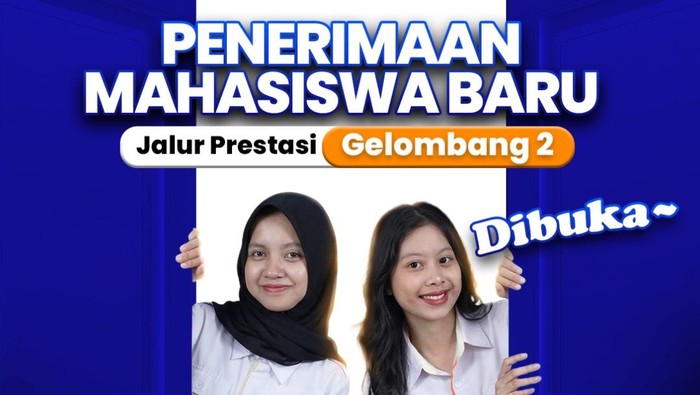 Pendaftaran Politeknik PU jalur prestasi.