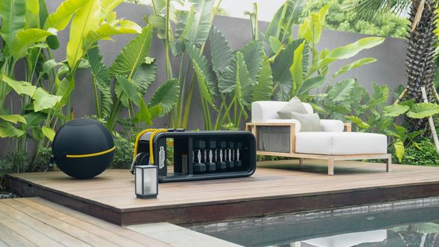 Peralatan pilihan dari Technogym-seperti Technogym Recline Personal, Technogym Bench, serta Wellness Ball for Active Sitting-dihadirkan secara eksklusif di show unit Villa Janger, Natadesa Signature Peralatan pilihan dari Technogym-seperti Technogym Recline Personal, Technogym Bench, serta Wellness Ball for Active Sitting-dihadirkan secara eksklusif di show unit Villa Janger, Natadesa Signature