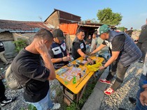 Polisi Hancurkan Sarang Narkoba di Rel KA Deli Serdang, 4 Pelaku Ditangkap