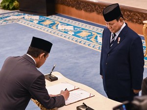 Daftar Pejabat yang Akan Dilantik Prabowo Sore Ini di Istana