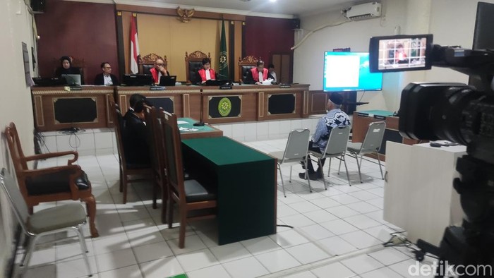 Suasana sidang Sri Purnomo di PN Jogja, Senin (27/4/2026)