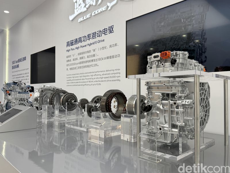 Teknologi Blue Core Hybrid dari Changan diklaim punya efisiensi bahan bakar yang tinggi Teknologi Blue Core Hybrid dari Changan diklaim punya efisiensi bahan bakar yang tinggi