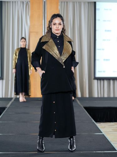 Brand hijab dan modest wear lokal, Makaila Haifa berkolaborasi dengan UNHCR (The UN Refugee Agency) menggelar trunk show bertajuk 