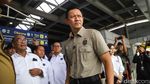 AHY Tinjau Lokasi Kecelakaan KRL di Bekasi