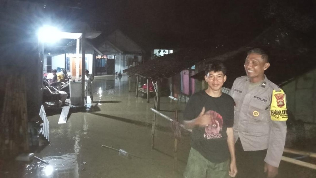 18 Rumah Terendam Banjir di Jembrana, Motor-Sapi Hanyut