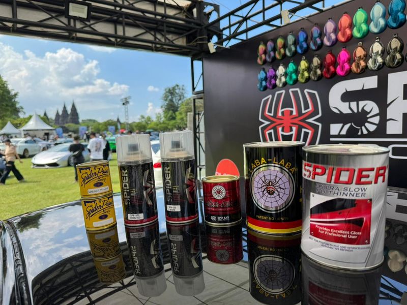 Cat Spider juga memperkenalkan varian warna terbaru terinspirasi dari palet budaya Jawa sebagai bentuk penghormatan (tribute) terhadap keindahan estetika Yogyakarta